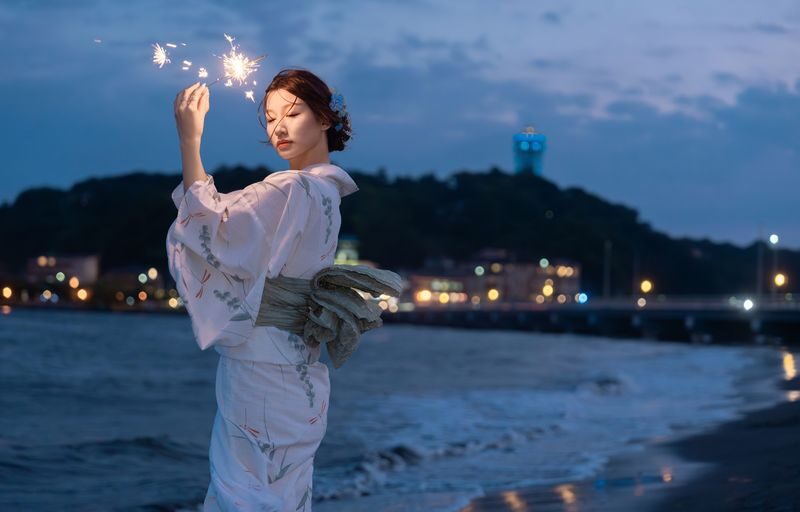 Kamakura Yukata/Kimono Experience & Photo Shoot Kamakura HANKA - Add the coast, or make the photos the main event