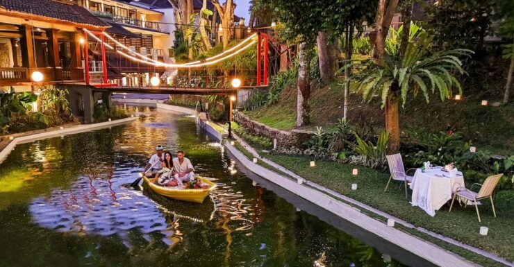 Kamandalu Ubud: Romantic Boat Diner in Tropical Lagoon - Free Cancellation and Flexible Payment Options