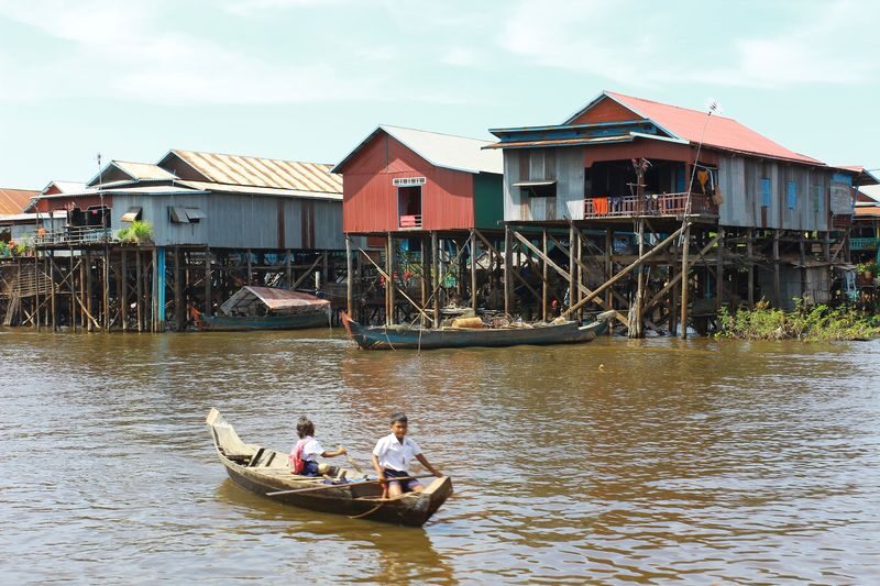 Kampong Phluk Floating Village Half-Day Small Group Tour - The afternoon route from Siem Reap