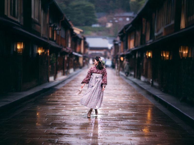 Kanazawa Kimono Street-Walking Plan [Kanazawa Kimono Karen] - Sizes, seasons, and a few useful details