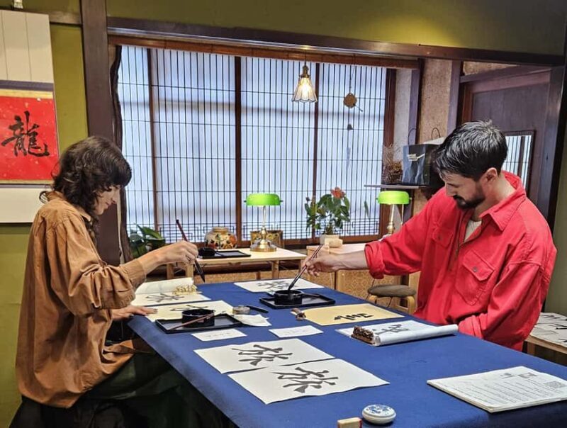 Kanazawa "Near Ninja Temple" : Japanese Calligraphy Class - An In-Depth Look at the Calligraphy Class