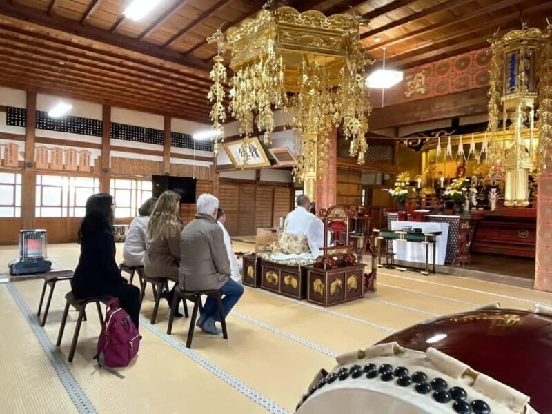 Kanazawa, Noto: Old Temple Half Day Tour with a Monk - What to Expect from the Tour