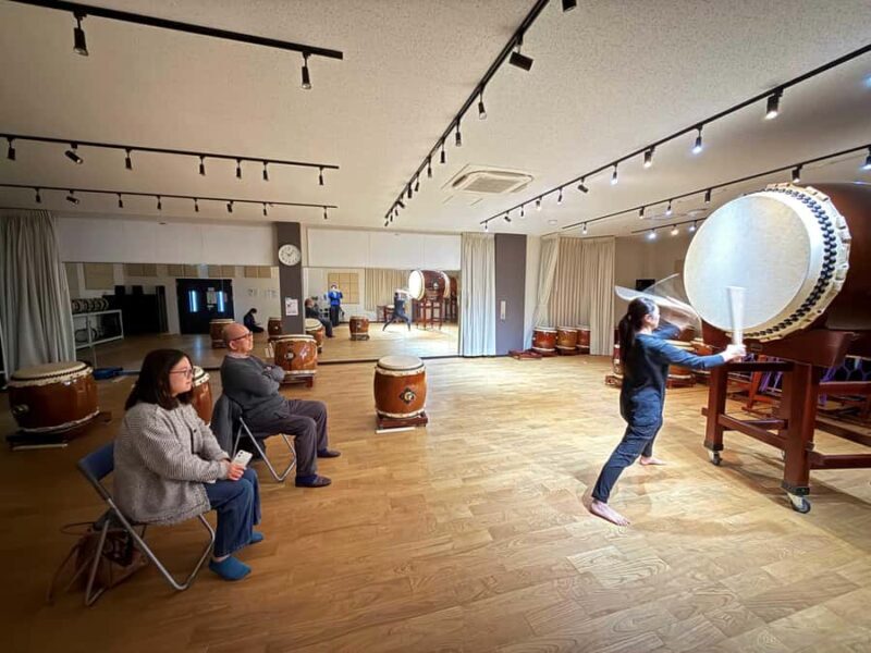 Kanazawa: Taiko Drum Workshop Tour with Sake Brewery Meal - The Sake Brewery & Culinary Experience