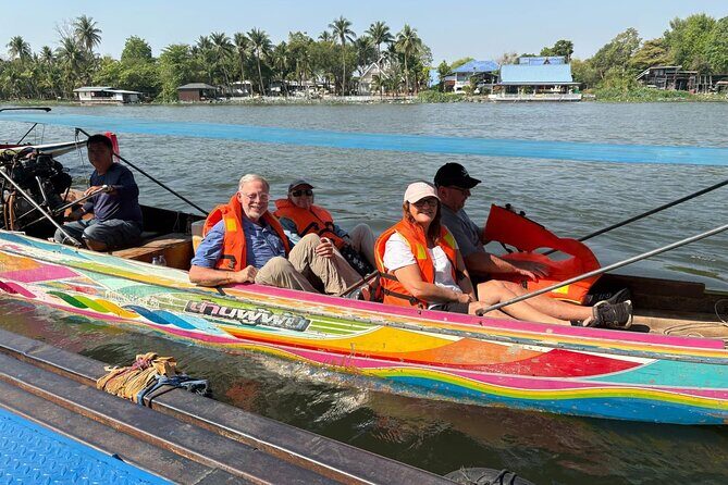 Kanchanaburi: Private Longtail boat Khao Poon, Skywalk, Farm café - An Overview of the Tour Experience