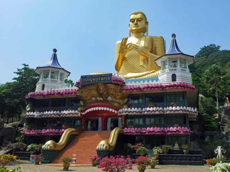 Kandy: Sigiriya Dambulla Private Tuk-Tuk Tour with Tickets - Dambulla Cave Temple: A UNESCO Treasure  