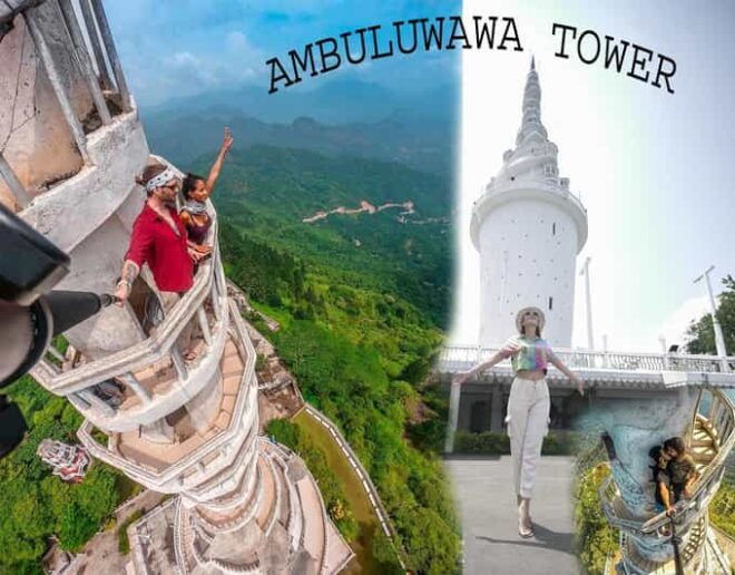 Kandy To Ambuluwawa Tower & Ihala Kotte Day Tour By Tuk Tuk - Ambuluwawa Tower Experience