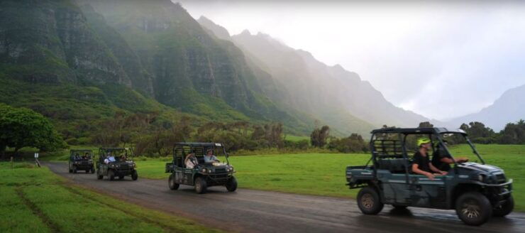 Kaneohe: Kualoa Ranch Guided UTV Tour - Experience