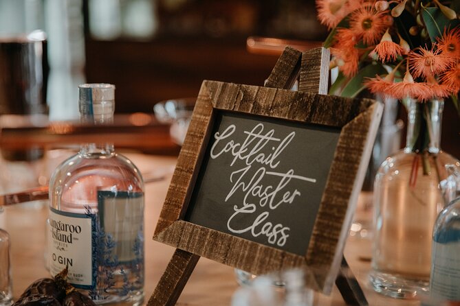 Kangaroo Island Spirits Cocktail Master Class - Distilling Techniques and Ingredients