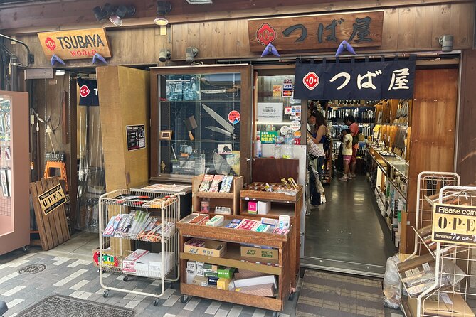 Kappabashi Knife Shopping Tour With Government-Licensed Guide - Frequently Asked Questions