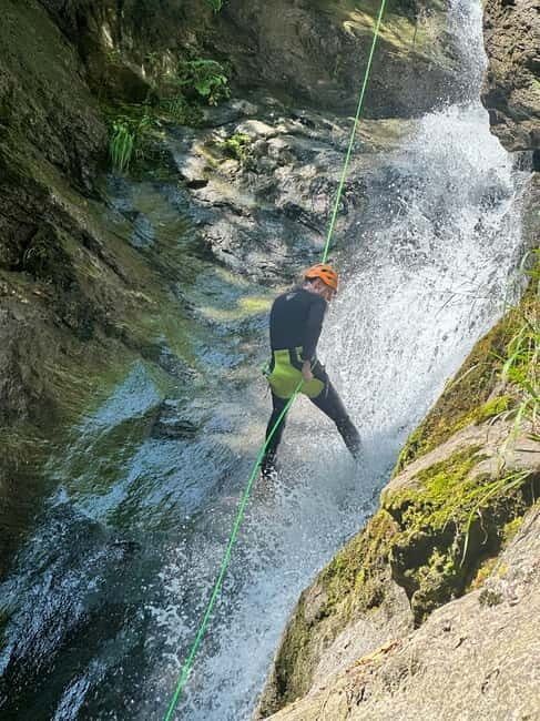 Kaprun: Canyoning, Rappeling in Grubbach - Detailed Breakdown of the Itinerary