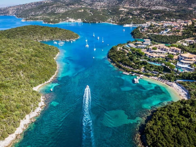 Karavostasi: Private Cruise to Syvota & Blue Lagoon - Setting Off from Karavostasi: What to Expect