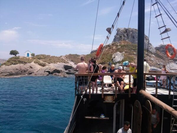 Kardamaina: Pirate Boat Cruise to 3 Bays With BBQ Lunch - What to Bring