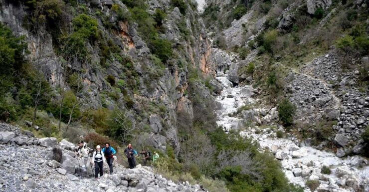 Kardamili : Hiking in Petrovouni - The Scenic Route to Petrovouni