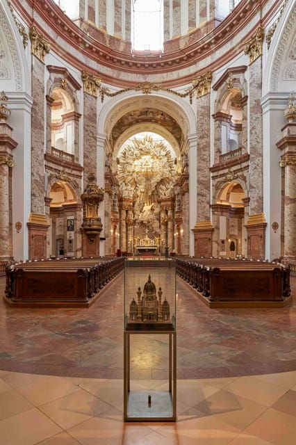 Karlskirche Entry Ticket with Panoramic Terrace Access - Inside the Church: Treasures and Details