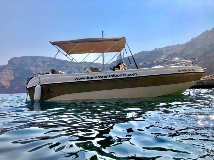 Karolos Rental Boats Santorini - Pricing and Cancellation Policy