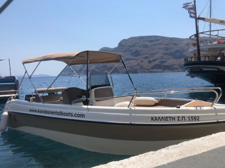Karolos Rental Boats Santorini - Itinerary and Highlights