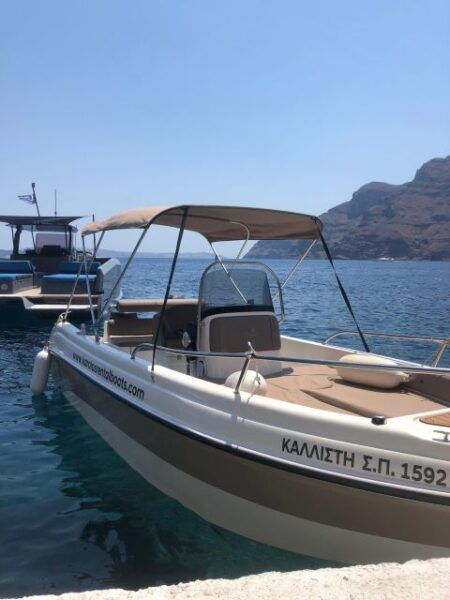 Karolos Rental Boats Santorini - The Sum Up