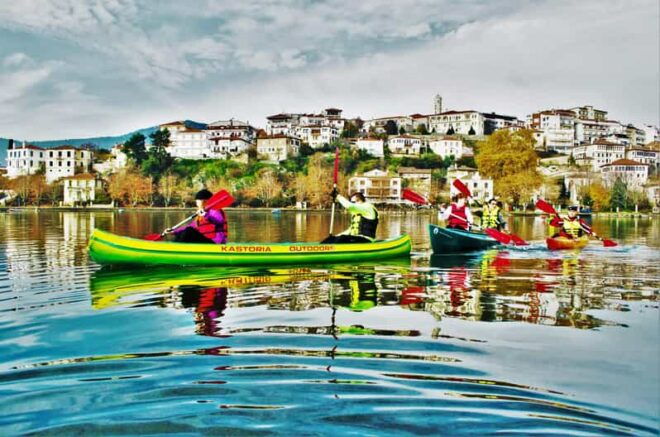 Kastoria: Canoe/Kayak on the Lake - Safety Measures and Equipment