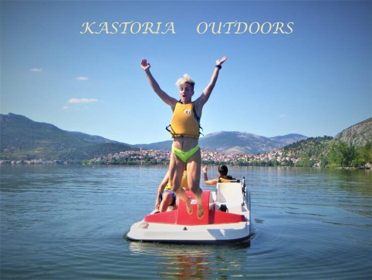 Kastoria: Pedalo on the Lake - Overview of the Experience