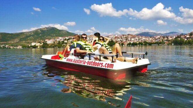 Kastoria: Pedalo on the Lake - Recommended Clothing