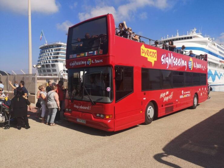 Katakolo: Pyrgos and Katakolo Hop-on Hop-off Bus Tour - Booking Details