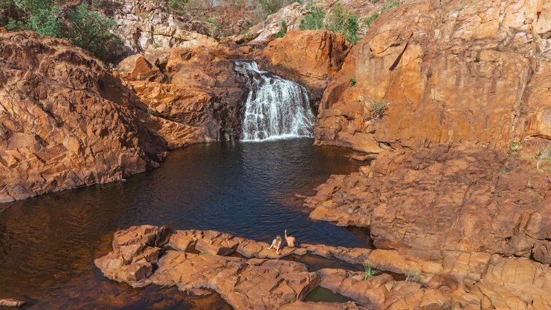 Katherine Gorge Cruise and Edith Falls Day Trip - A stop at the Jawoyn-managed visitor centre