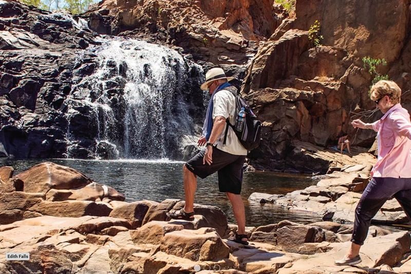 Katherine Gorge Cruise and Edith Falls Tour - Katherine Gorge by boat