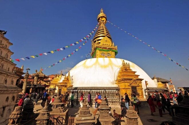 Kathmandu 7 UNESCO World Heritage Sites in a Day Tour - Boudhanath Stupa