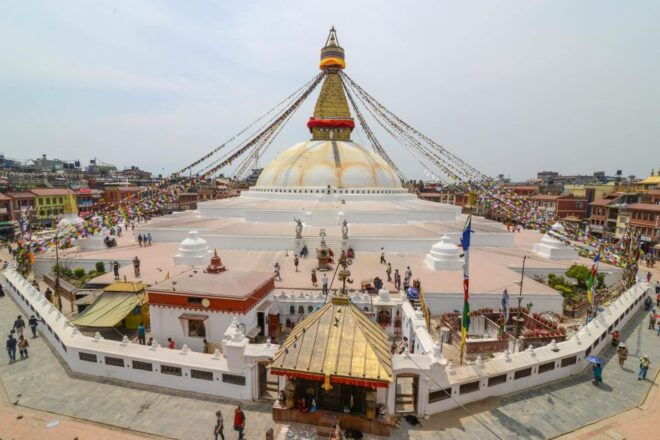 Kathmandu All 7 UNESCO World Heritage Sites Tour - Swyambhu Nath Stupa