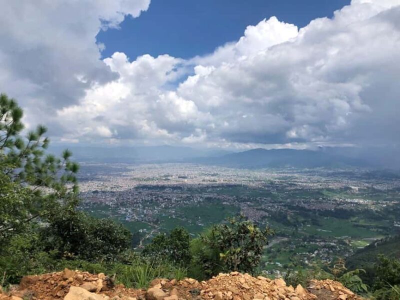 Kathmandu: Champadevi Hill Guided Hike with Pickup - The View from the Top