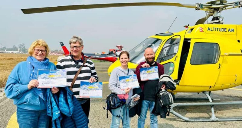 Kathmandu: Everest Base Camp Helicopter Tour with Landing - The Return Journey