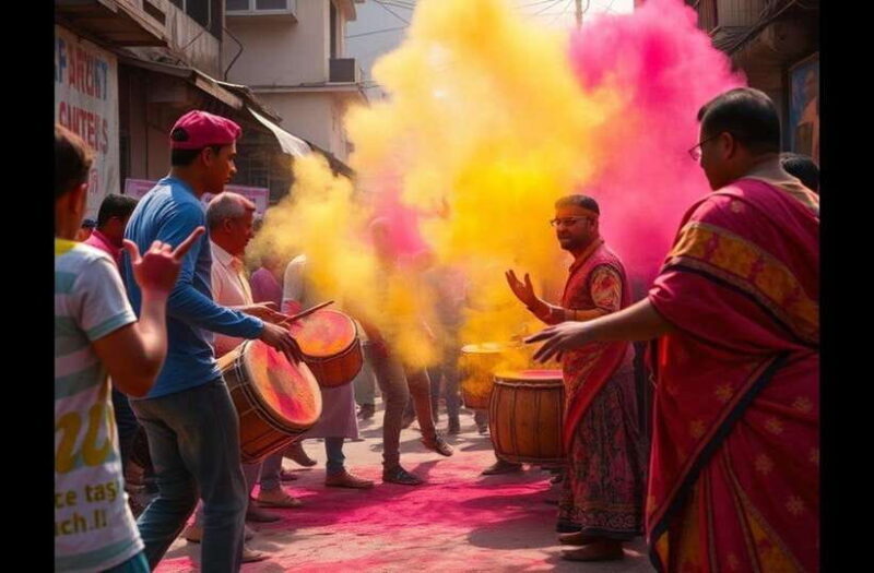Kathmandu: Holi 2025 Tour with Colorful Street Parties - The Festival Atmosphere: What to Expect During Holi in Kathmandu