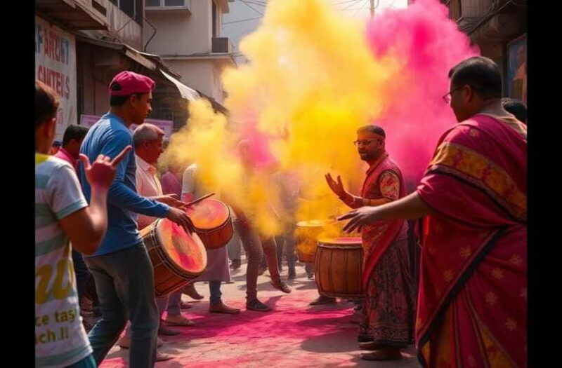 Kathmandu: Holi 2025 Tour with Colorful Street Parties - The Tour Structure: Walking Through Key Locations