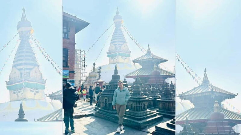 Kathmandu: Monkey Temple Guided Monkey Watching Tour - The Views and the Sacred Atmosphere