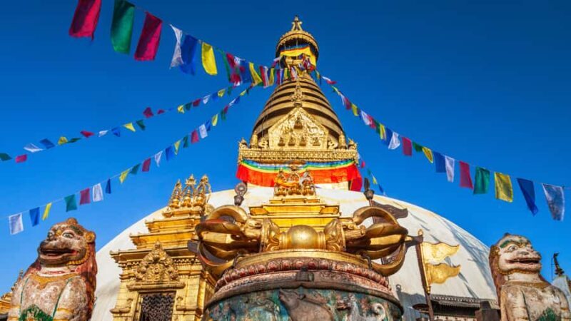 Kathmandu: Private Vespa Tour to Swoyambhunath Stupa - Starting the Adventure in Thamel