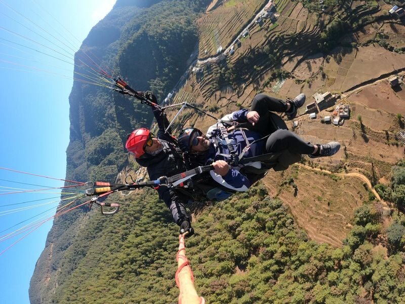 Kathmandu: Tandem Paragliding with Valley Views & Pickup - From Kathmandu streets to Chandragiri Bhanjyang