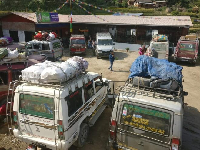 Kathmandu to Dharapani Transfer - Way to Annapurna Circuit - Transportation Details