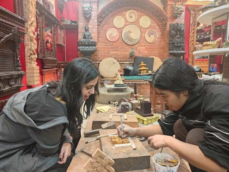Kathmandu Wood Carving Express Workshop with Hotel Pickup - An Authentic Introduction to Nepali Wood Carving