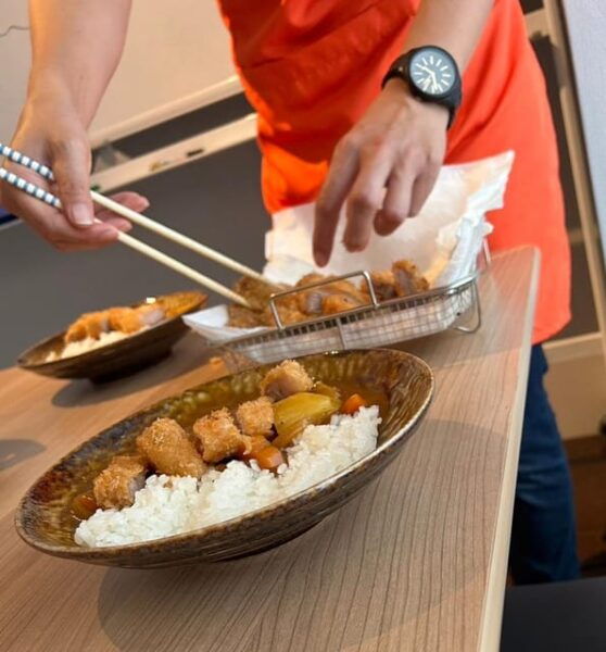 Katsu Curry/Bento Making Cooking Class & Local Shop Tour - Food and Beverages