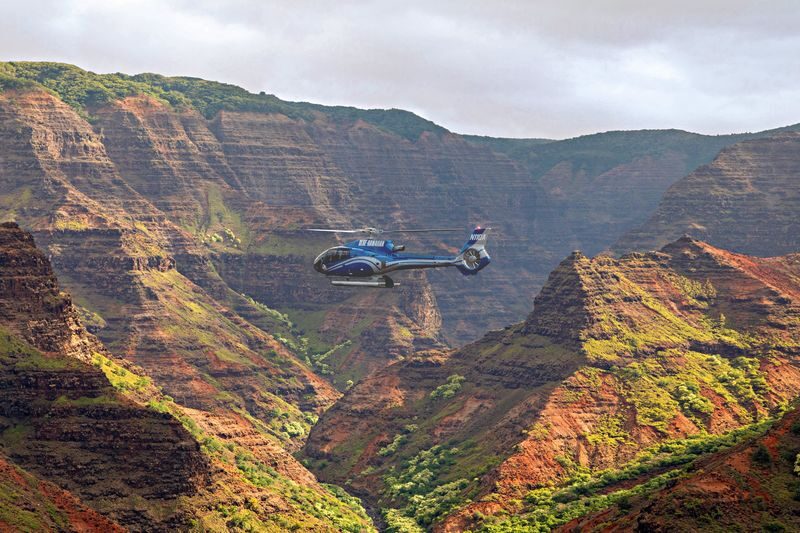 Kauai Eco Adventure Helicopter Tour - Departure times, seating, and access