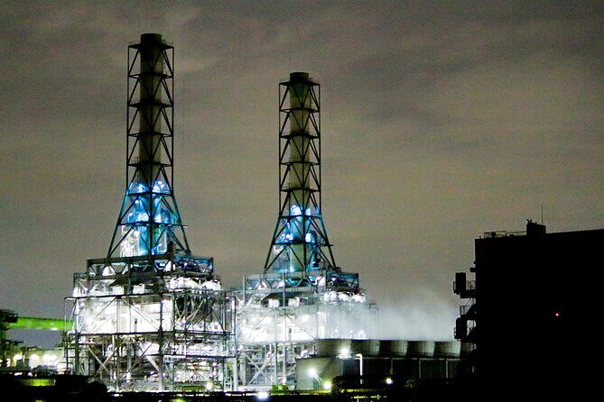 Kawasaki Night Factory Lights: Private Car Tour with Expert Guide - Good To Know