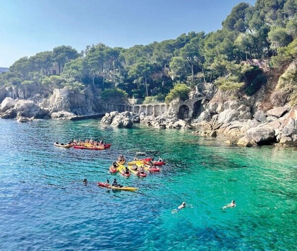 Kayak and Snorkel in Playa De Aro, Costa Brava - Paddle Through Crystal-Clear Waters