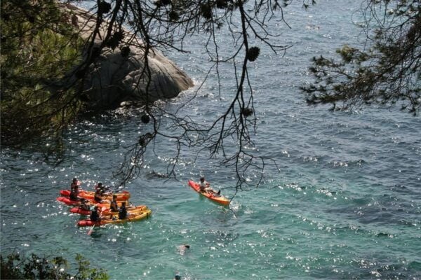 Kayak and Snorkel in Playa De Aro, Costa Brava - Explore the Camino De Ronda