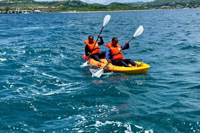 Kayak at Pigeon Island Beach St Lucia - The Sum Up