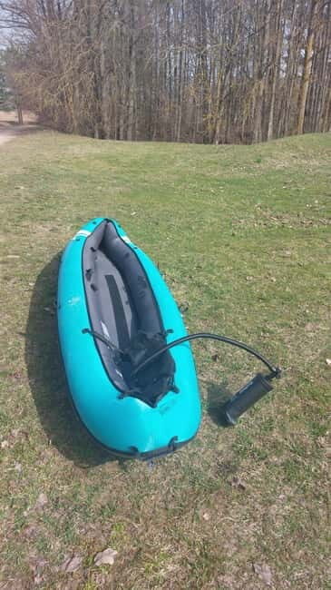 Kayak at the Latvian-Lithuanian border, biggest inland dune - The Experience in Detail