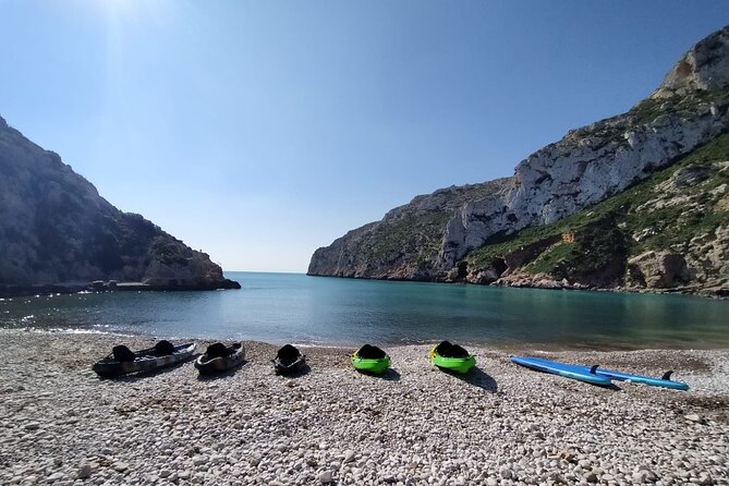 Kayak Excursion in Jávea, Cala Granadella (Snorkeling) Caló, Llop Marí, Ambolo - Equipment and Clothing