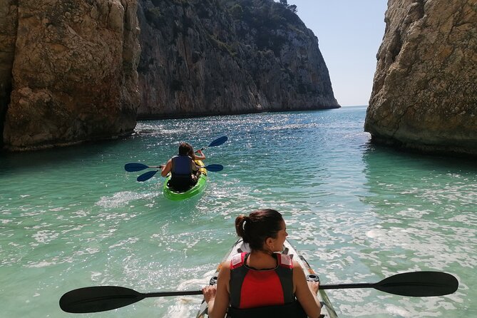 Kayak Excursion in Jávea, Cala Granadella (Snorkeling) Caló, Llop Marí, Ambolo - Exploring La Cala Granadella