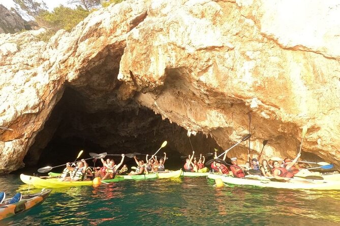 Kayak Excursion in Jávea, Cala Granadella (Snorkeling) Caló, Llop Marí, Ambolo - Beautiful Islets and Beaches