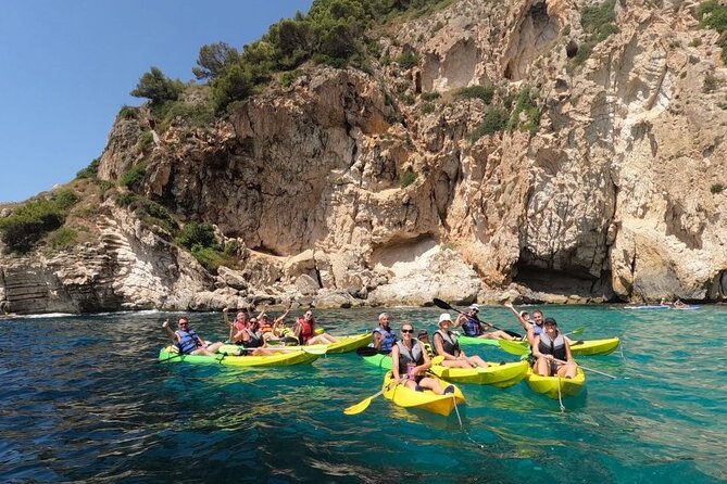 Kayak Excursion in Jávea, Cala Granadella (Snorkeling) Caló, Llop Marí, Ambolo - Traveler Photos and Reviews