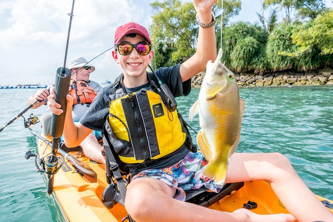 Kayak Fishing in Singapore, Sentosa, East Coast: Day, Sunset & Night Adventures - Inclusions and Exclusions